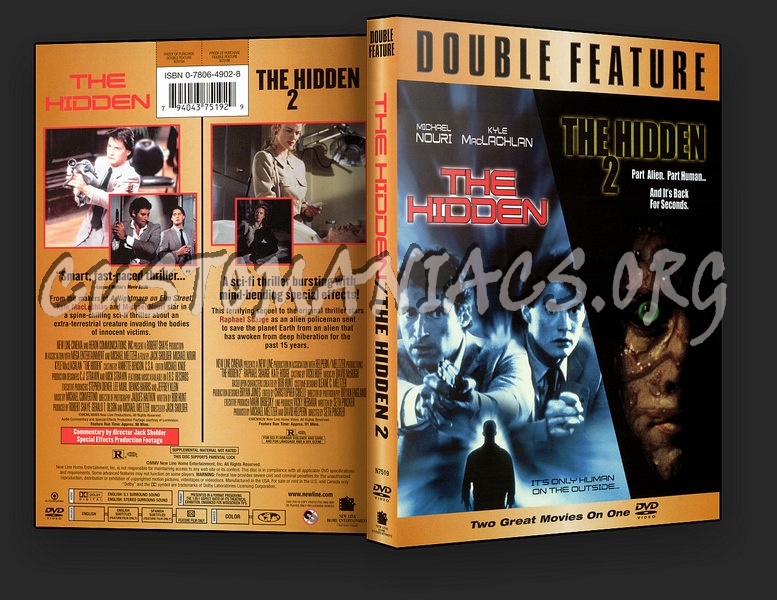 The Hidden / The Hidden 2 dvd cover