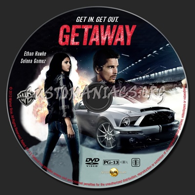 Getaway dvd label