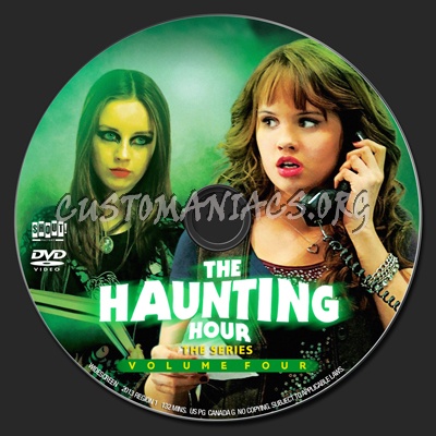 R.L. Stine's The Haunting Hour: Volume 4 dvd label