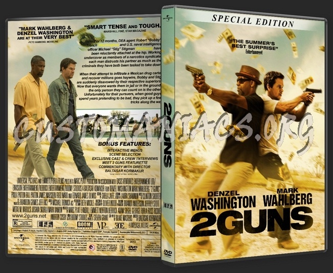 2 Guns dvd cover