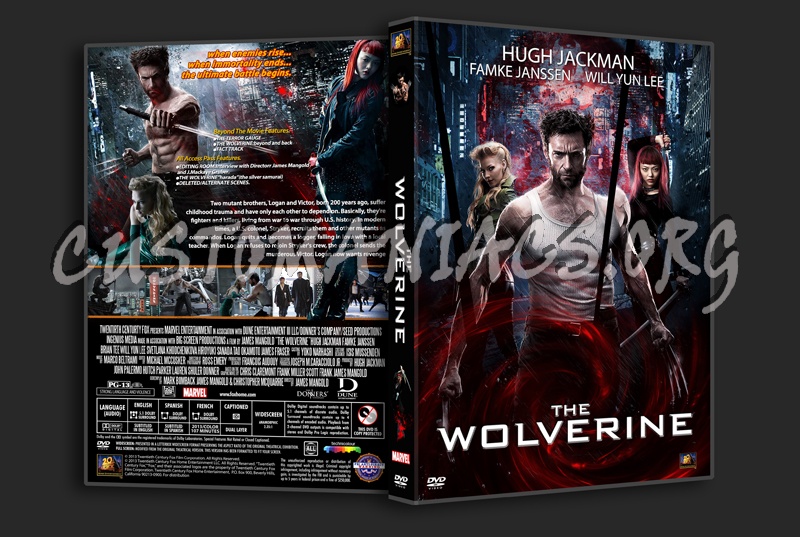 The Wolverine dvd cover