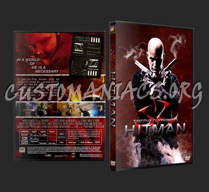 Hitman dvd cover