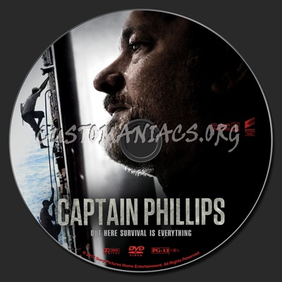 Captain Phillips dvd label