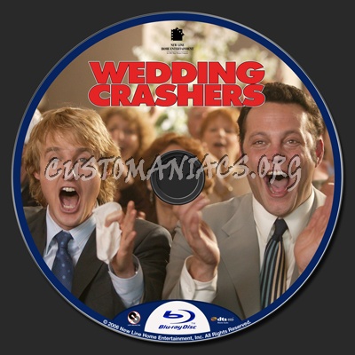 Wedding Crashers blu-ray label