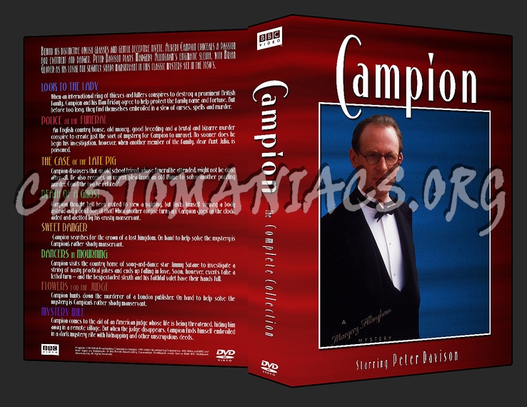 Campion - The Complete Collection dvd cover