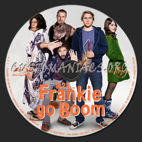 3,2,1 ... Frankie Go Boom blu-ray label