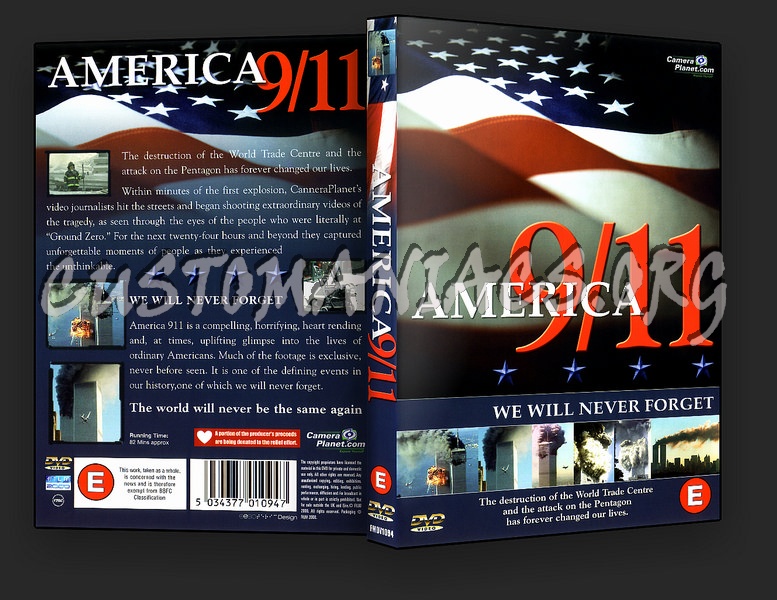 America 9/11 dvd cover