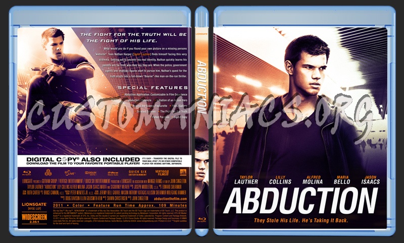 Abduction blu-ray cover