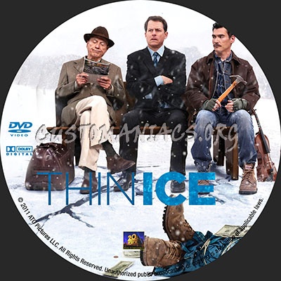 Thin Ice dvd label