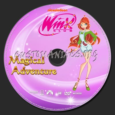 Winx Club Magical Adventure D2 dvd label
