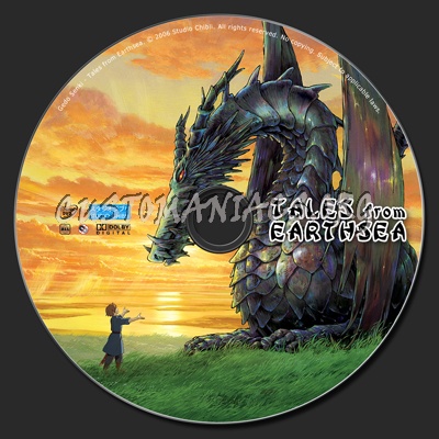 Tales from Earthsea dvd label