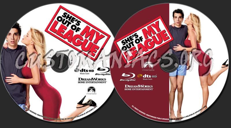 She's Out Of My League blu-ray label