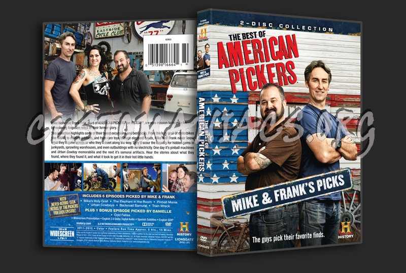 The Best of American Pickers dvd cover