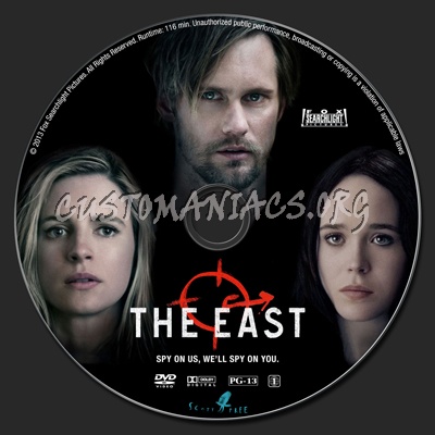 The East dvd label