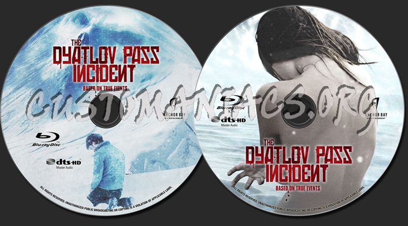 The Dyatlov Pass Incident blu-ray label