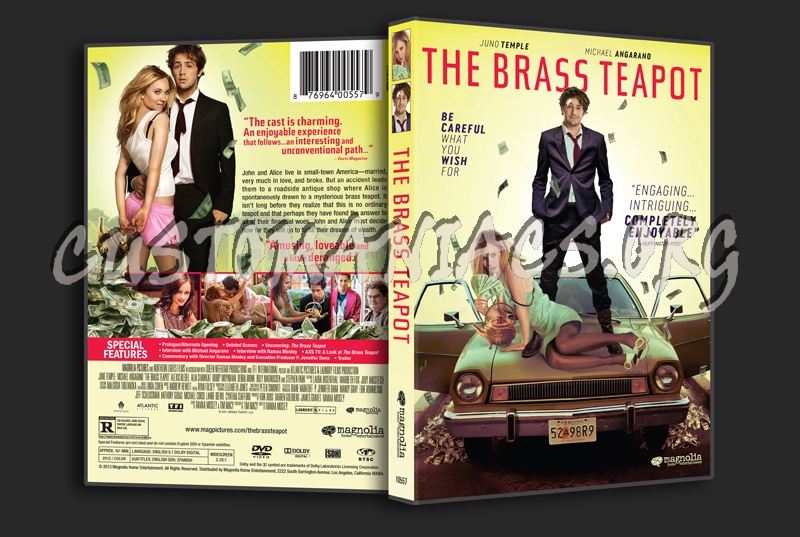 The Brass Teapot dvd cover