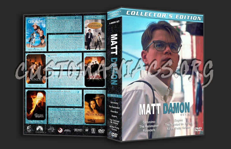 Matt Damon Collection - Set 1 dvd cover