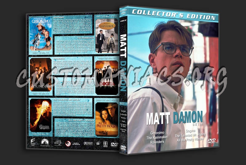 Matt Damon Collection - Set 1 dvd cover