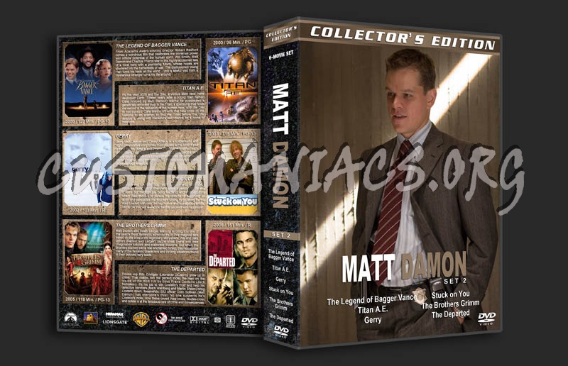 Matt Damon Collection - Set 2 dvd cover