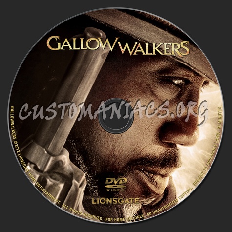 Gallowwalkers dvd label