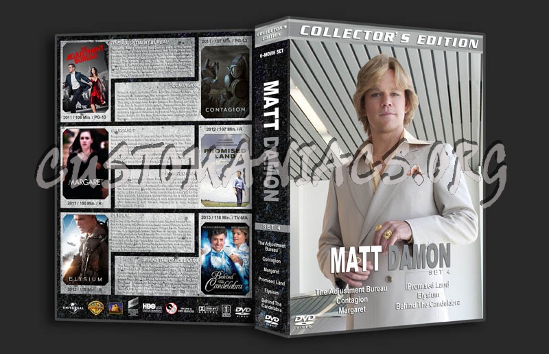 Matt Damon Collection - Set 4 dvd cover