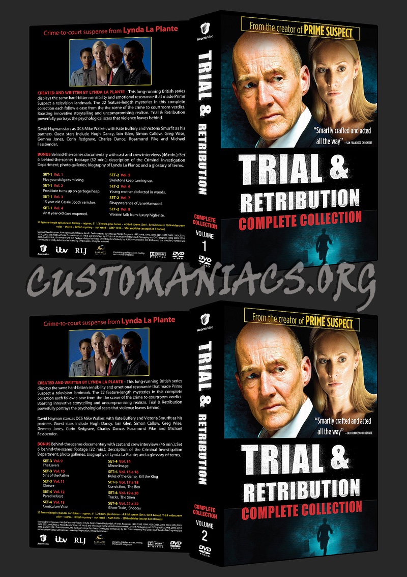 Trial & Retribution - Complete Collection dvd cover