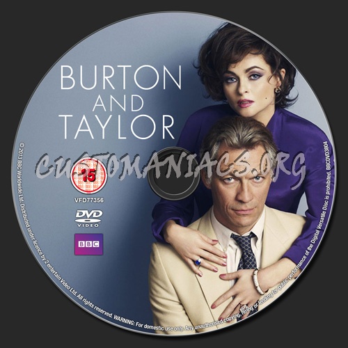 Burton and Taylor dvd label