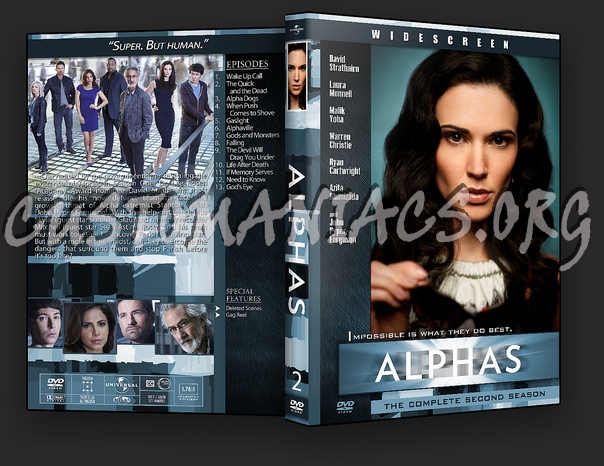 Alphas dvd cover