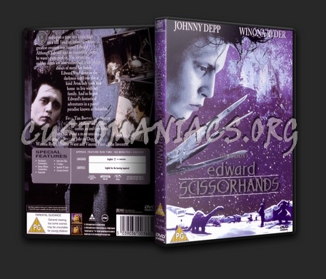 edward scissorhands dvd cover