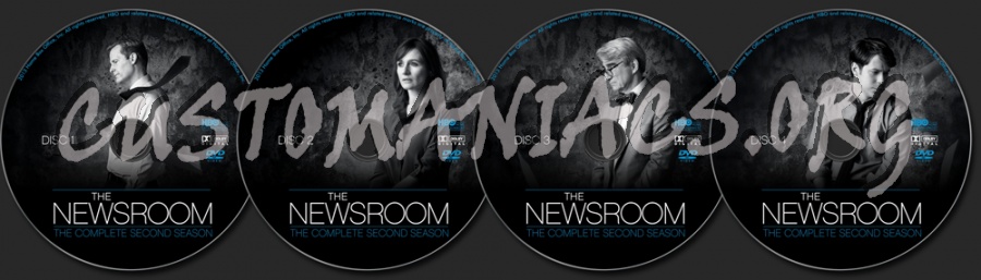 The Newsroom (Season 2) dvd label