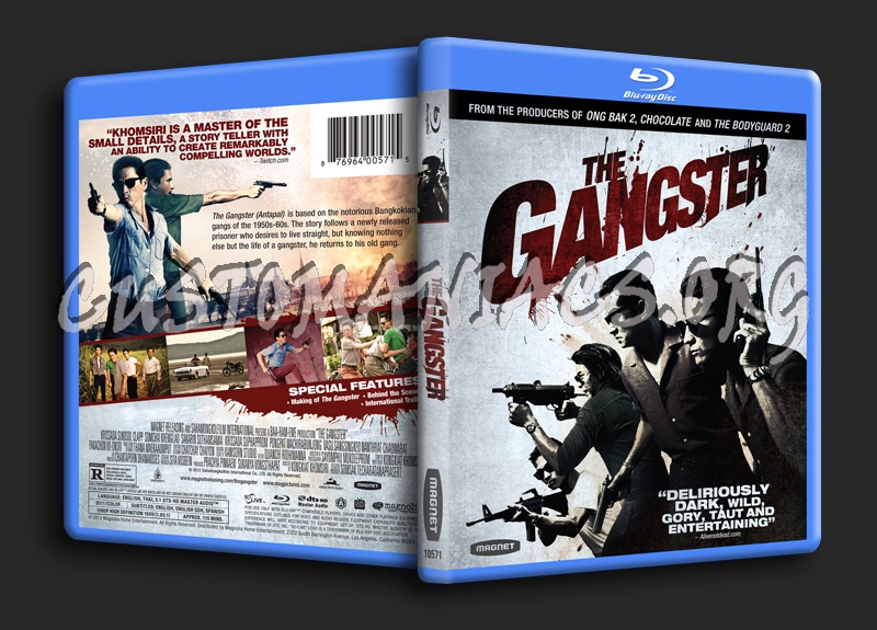 The Gangster blu-ray cover