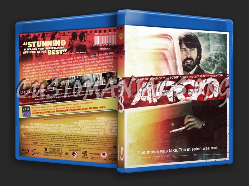 Argo blu-ray cover