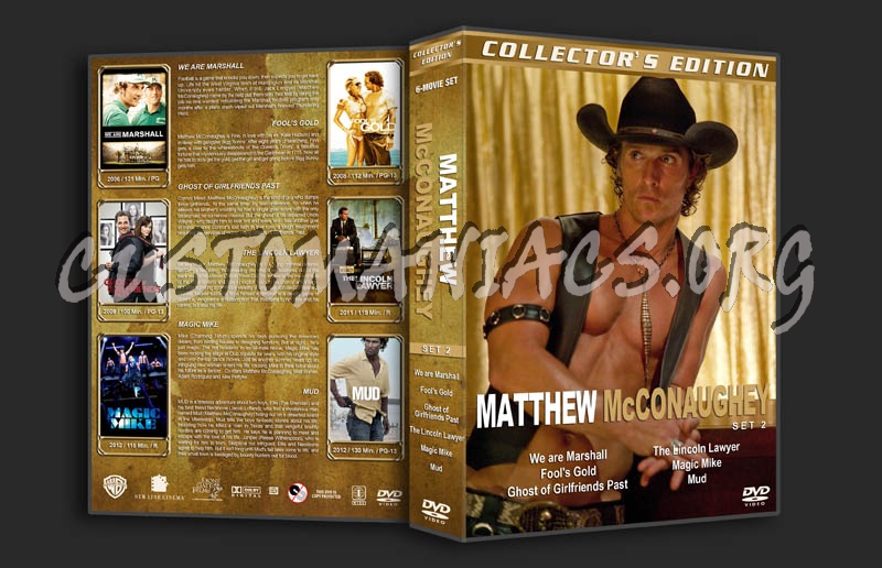 Matthew McConaughey Collection - Set 2 dvd cover