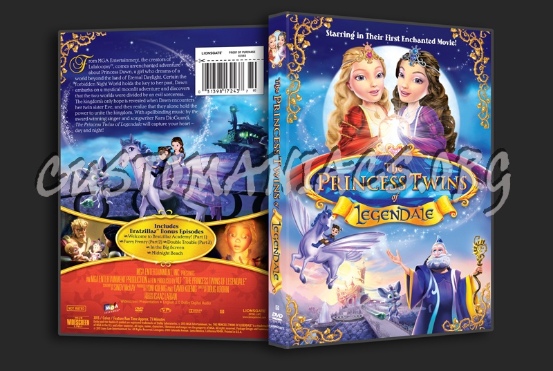 The Princess Twins of Legendale dvd cover