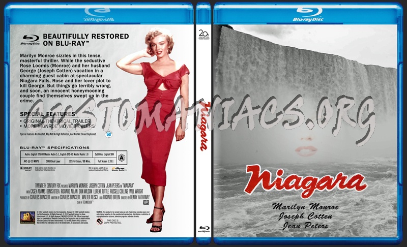 Niagara blu-ray cover