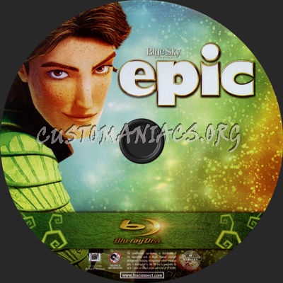 Epic blu-ray label