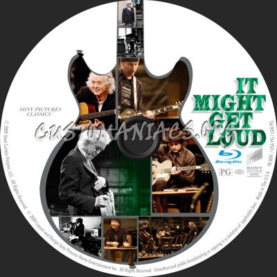 It Might Get Loud blu-ray label