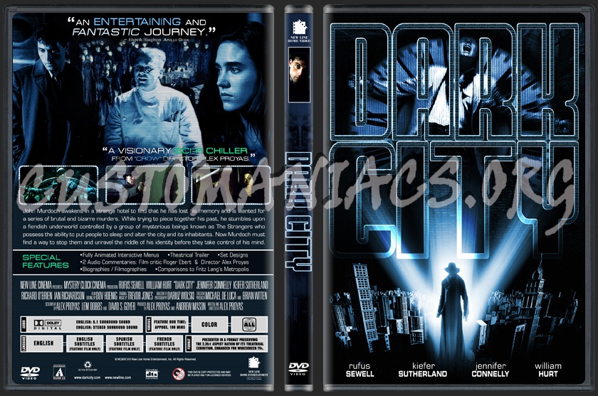 Dark City dvd cover