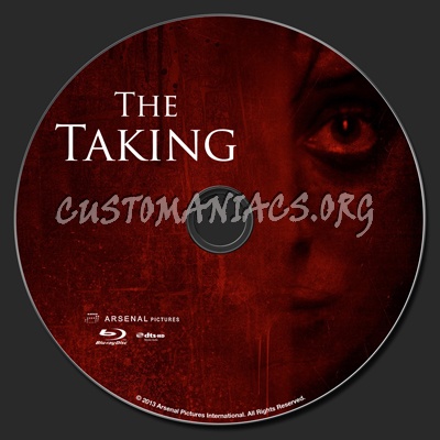 The Taking blu-ray label