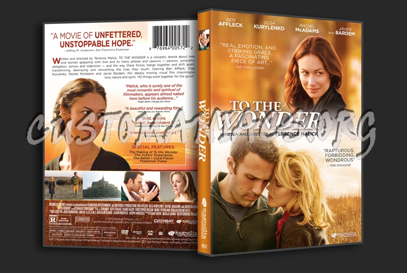 To the Wonder dvd cover