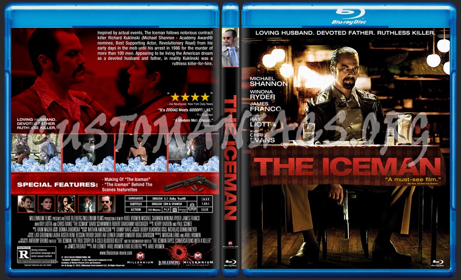 The Iceman blu-ray cover