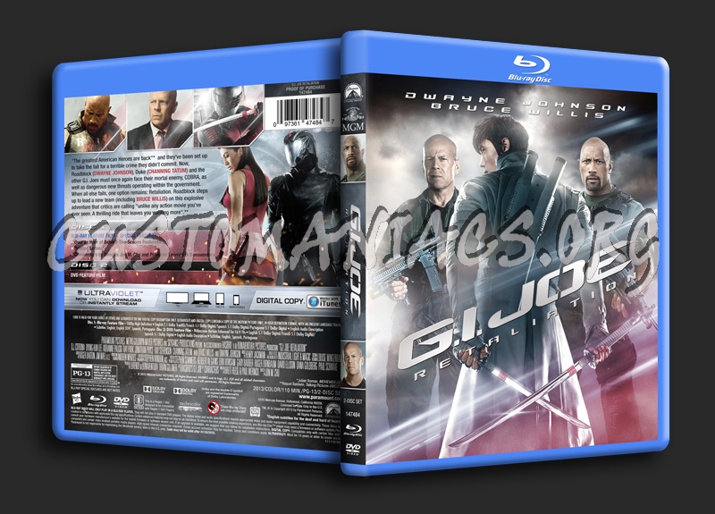 G.I. Joe Retaliation blu-ray cover