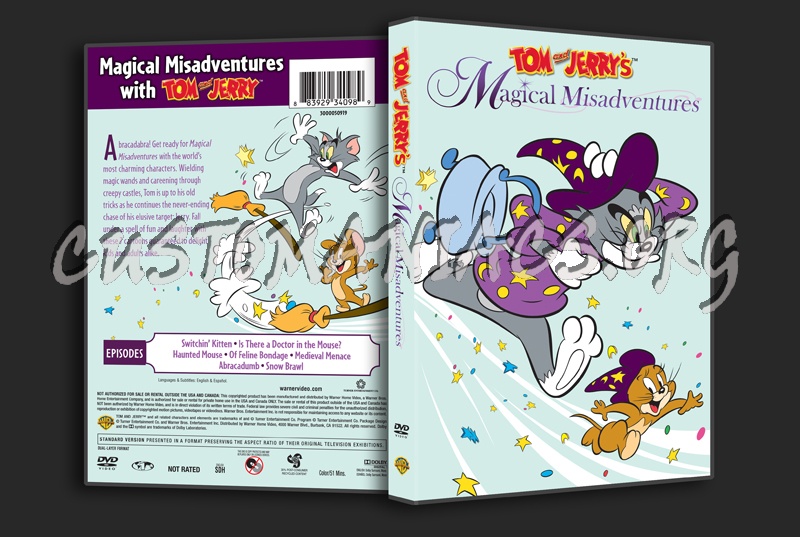 Tom and Jerry's Magical Misadventures dvd cover