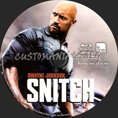 Snitch blu-ray label