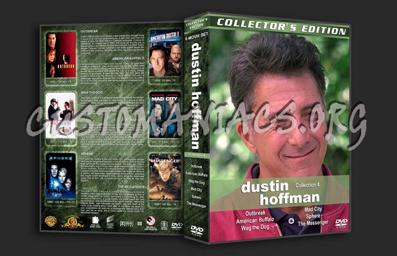 Dustin Hoffman Collection 4 dvd cover