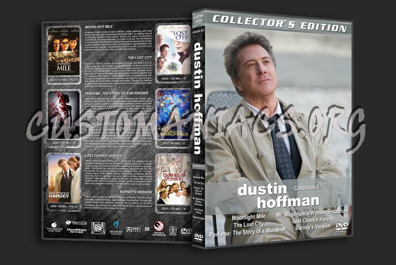 Dustin Hoffman Collection 5 dvd cover