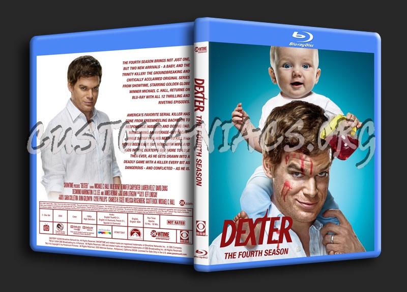 Dexter - The Complete Collection blu-ray cover