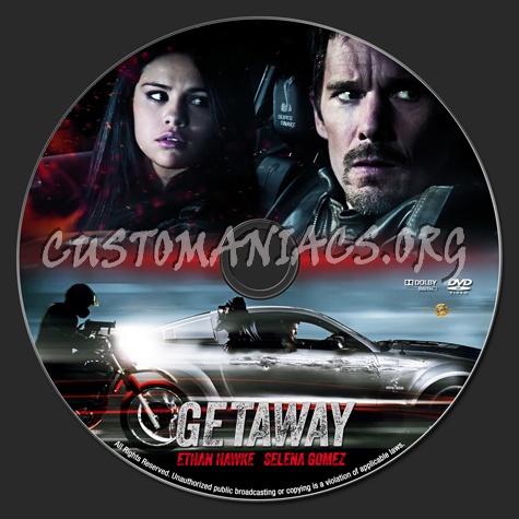 Getaway dvd label