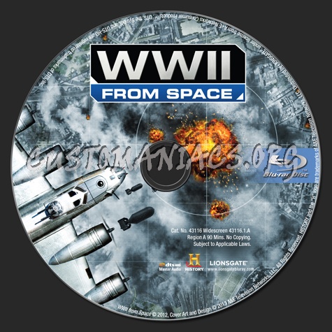 WWII from Space blu-ray label