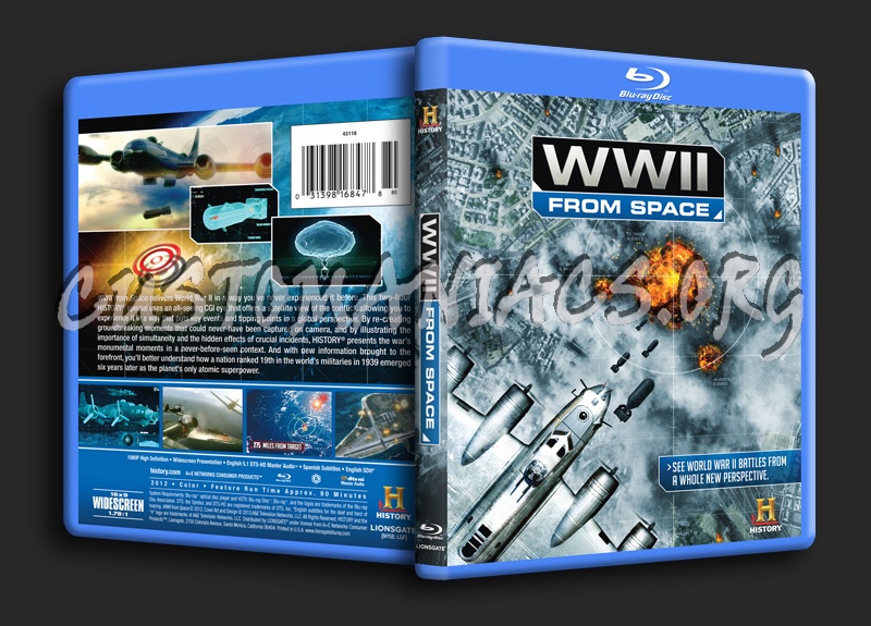 WWII from Space blu-ray cover